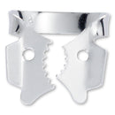 Dental Dam Clamps winged Gloss Finish Clamp 13A Serrated Jawed Upper H02705