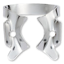Dental Dam Clamps winged HySolate Gloss Finish Clamp 14A Downward Sloped H02757
