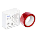 Hanel Occlusion Foil 12 2Sided Red 22mm, 25 m