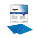 Ivory Rubber Dam Blue 6x6 - 36 Sheets, 66094053