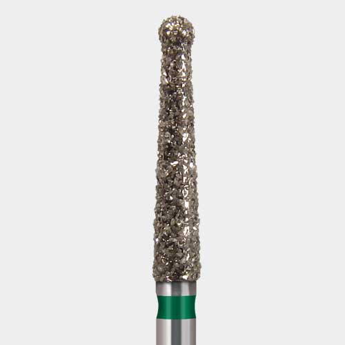 NeoDiamond Bur FG E164.015C Round End Taper (164-015) Coarse Grit, Endo Access 10/Pkg.