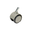 Caster Soft Wheel for Hard Floors Gray Pkg of 5