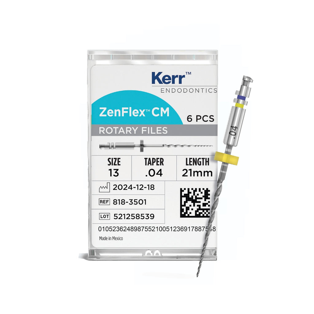 Zenflex Files Order ZenFlex CM Shaping File .30/.06/21mm 6/Pkg 818-3616 - Davis Dental Supply