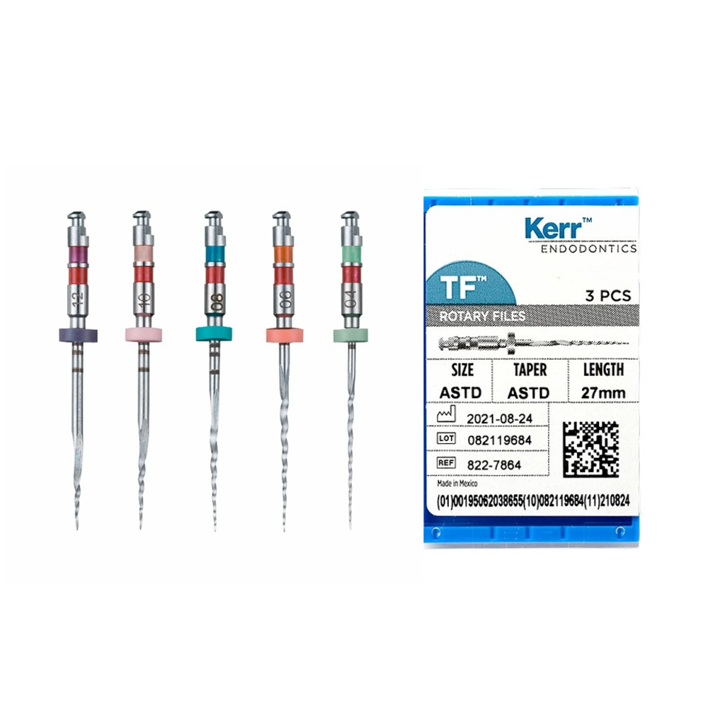 Tf Rotary Files .25/.12/23Mm 3/Pk 822-2253 - Davis Dental Supply