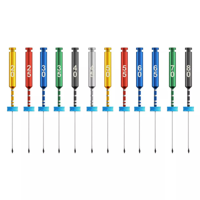 LightSpeed LSX Rotary Hand File 25Mm Assorted 20-80 Pk12 835-2805 ...