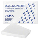 COE Nickel-Plated, CHECK-BITE Double-Arch Tray Occlusal Inserts (25/Pkg)