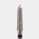 NeoDiamond Bur FG GP9.021C Round End Taper (508C-021) Coarse Grit, Guide Pin 10/Pkg.