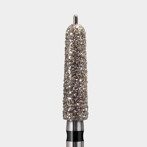 NeoDiamond Bur FG GP9.023C Round End Taper (508C-023) Coarse Grit, Guide Pin 10/Pkg.