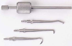 MORRELL C&B REMOVER W/3 Tips - J&J INSTRUMENTSPkg Contains: Remover With 1 Tip Each Of;Point A, Point B & Point C.MFG
