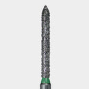 NeoDiamond Bur FG 1812.10M  (886-012) Medium Grit, Pointed Taper 25/Pkg.