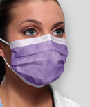 Ear-Loop Face Mask - BLUE 50/Bx. Fluid Resistant Outer and Inner Layers. BFE ? 98% / PFE ? 98% at 0.1 micron. Extra Long Aluminum Nose Piece. ASTM Level 2.