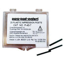 ParaPost Plastic Impression Post (.050''/1.25mm), 10 pcs