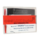 TMS LINK SERIES Bulk Kit, Minikin Red, Gold-Plated Stainless Steel, 50 pcs