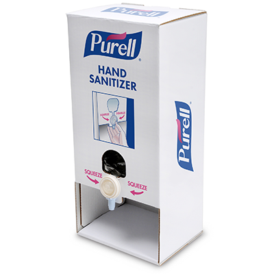 PURELL Table Top Stand with Advanced Hand Sanitizer Gel. 2156-02-TTS