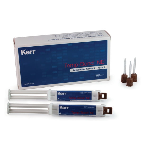 TempBond NE Automix Syringe Contains: 2 syringes (11.8 g each), 20 Mixing Tips