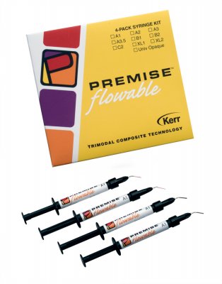 PREMISE FLOWABLE A2 4 Syringes (1.7 g) of each single shade
