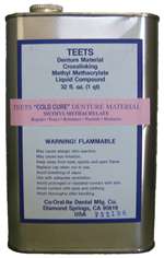 TEETS Cold Cure Liquid 32oz.