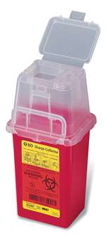PHLEBOTOMY SHARPS CONTAINER 1.5qrts. Each MFG #305487