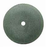 RUBBER WHEELS 7/8 Knife-Edge - Green - 100bx MFG #4950