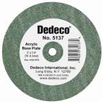 LATHE WHEELS Acrylic Base Plate 3X 1/4 - Each (DEDECO)