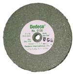 LATHE WHEELS Acrylic Base Plate 3X 3/8 - Each (DEDECO)