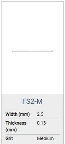 NTI Diamond Strip 2.5mm - Medium 10/pk.