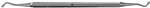 AMALGAM PLUGGER W/STANLESS STEEL HANDLE Black #1/2 DE Serrated (Each)MFG #01-220