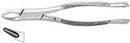 UPPER & LOWER ANTERIORS & SPLITTING EXTRACTING FORCEPS #101 Universal (Each)MFG #06-101