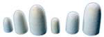 FELT CONES 1.5 X .75 Pointed - 12pk MFG #1340030