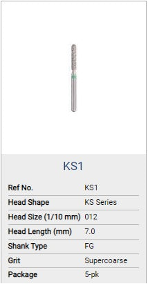 NTI Diamond SuperCoarse FG KS1 5/PK