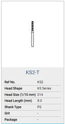 NTI Diamond Turbo FG  Super Coarse KS2T-014 5/Pk