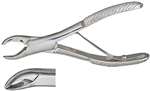 PEDODONTICS EXTRACTING FORCEPS #150 1/2S Upper Incisor,Bicuspids & Root Universal Spring Handle 4 3/4 (Each) MFG #DEF150 1/2S