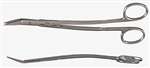 DEAN SCISSOR 6 3/4 Blades Angled On Flat, One Serrated Blade (Each) MFG #5-264