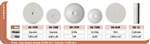 SG-SL78 Slim- 7/8X1/16 (White/Coarse) - 100bx MFG #SG-1 SLIMS