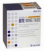 STICK ON BITE WING TABS - 500bx