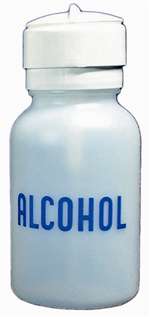 ALCOHOL DISPENSER IMPRINTED 8oz. Bottle - Each
