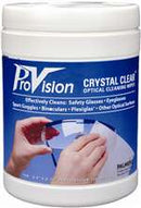 Pro-Vision Crystal Clear Optical Cleaning Wipes (6" x 6 3/4") 160/ct