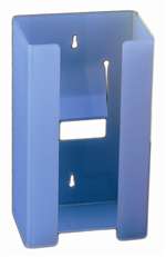 GLOVE BOX HOLDER 5 3/4 x 10 x 3 3/4 - Blue - Each (PLASDENT) MFG #1400BLUE