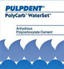 CEMENT - Polycarb Waterset 60 gm powder, dropper bottle, mixing pad, scoop