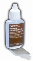 DENTIN DESENSITIZER - Contains Glutaraldehyde Fluoride and Water,12 mL bottle