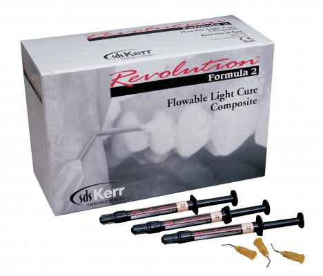 Revolution Formula 2 Flowable Light Cure Composite 4x1g Sry.