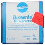 BROWNIE MOUNTED POINTS Mini-Point FG - 12pk MFG