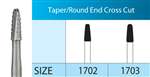 Surgical Burs FG #1702SL Taper/Round End Cross Cut (5pk)