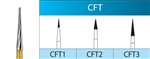 Trimming & Finishing Burs #CFT 3 CFT 12 Blade (5pk)