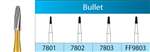 Trimming & Finishing Burs #FF9803 Bullet 30 Blade (5pk)