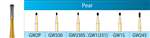 GREAT WHITE GOLD Carbide Burs #GW-245 Pear (100pk)