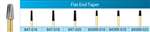 GREAT WHITE ULTRA FG Carbide Burs
