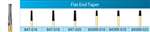 GREAT WHITE ULTRA FG Carbide Burs