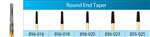 GREAT WHITE ULTRA FG Carbide Burs #856-016 Round End Taper (5pk)