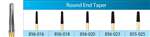 GREAT WHITE ULTRA FG Carbide Burs #856-018 Round End Taper (5pk)